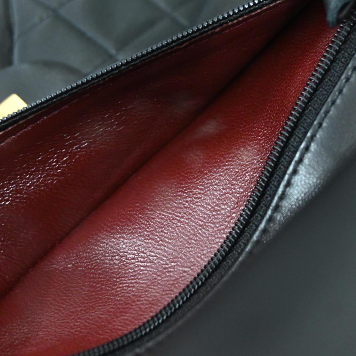 Chanel 1994-1996 Black Lambskin Small Classic Double Flap Shoulder Bag