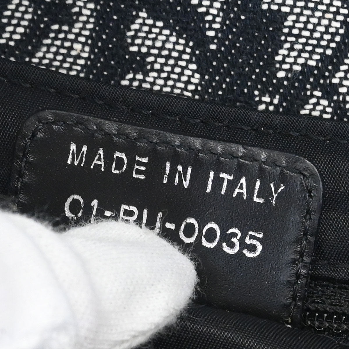 Christian Dior Black Trotter Saddle Handbag