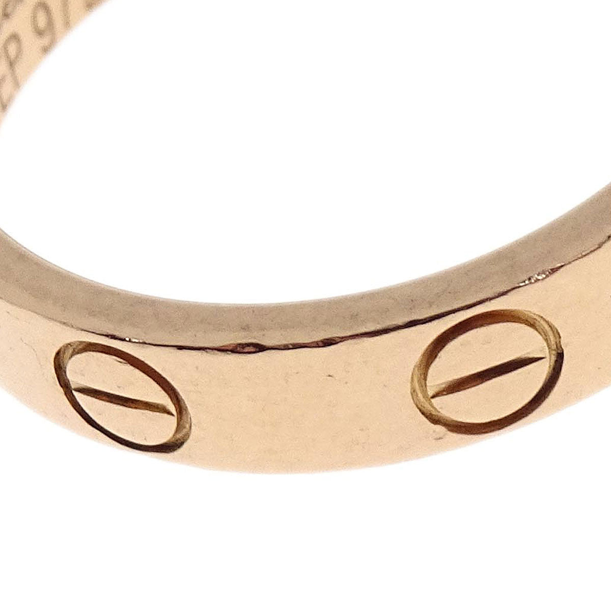 Cartier Mini Love Ring 750 #48 Jewelry