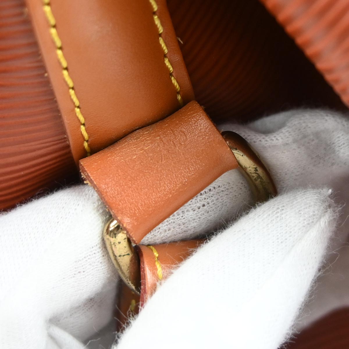 Louis Vuitton Brown Epi Noe Bucket Drawstring Shoulder Bag M44028