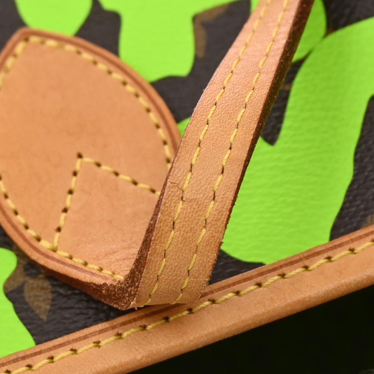 Louis Vuitton Green Monogram Graffiti Neverfull GM Tote Bag M93703