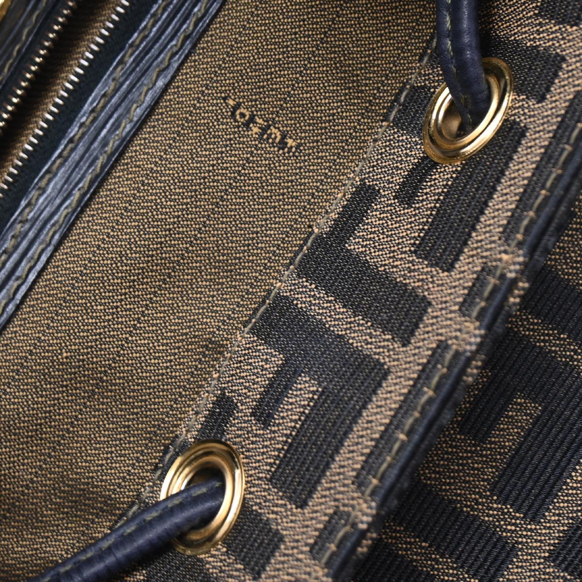 Fendi Brown Zucca Backpack