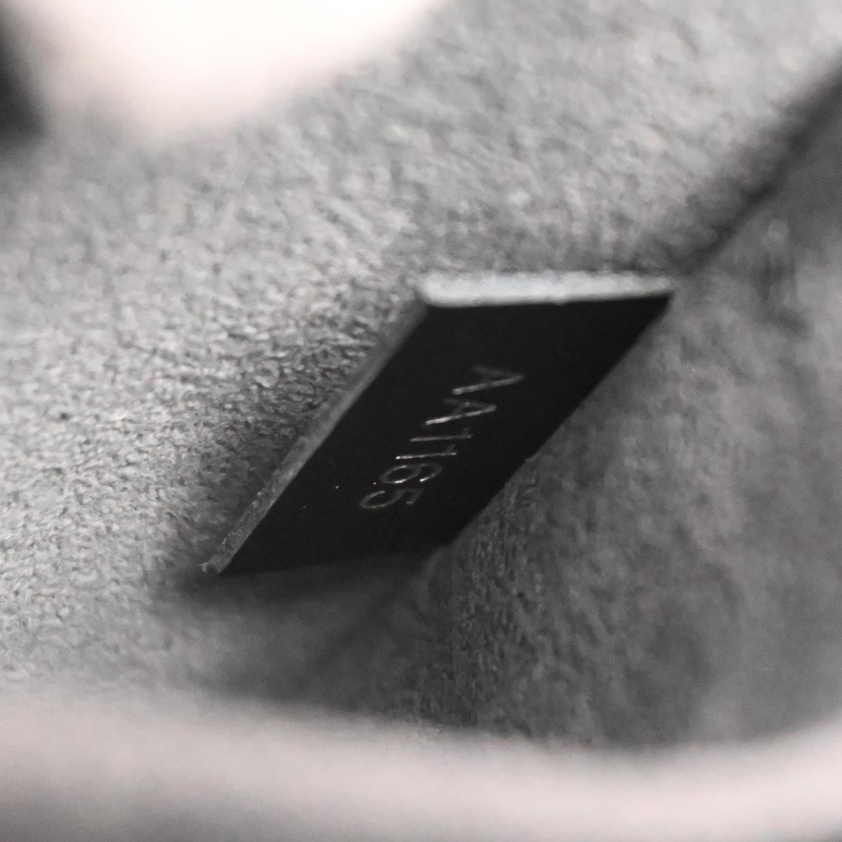 Louis Vuitton Black Epi Alma BB 2way Shoulder Handbag M40862