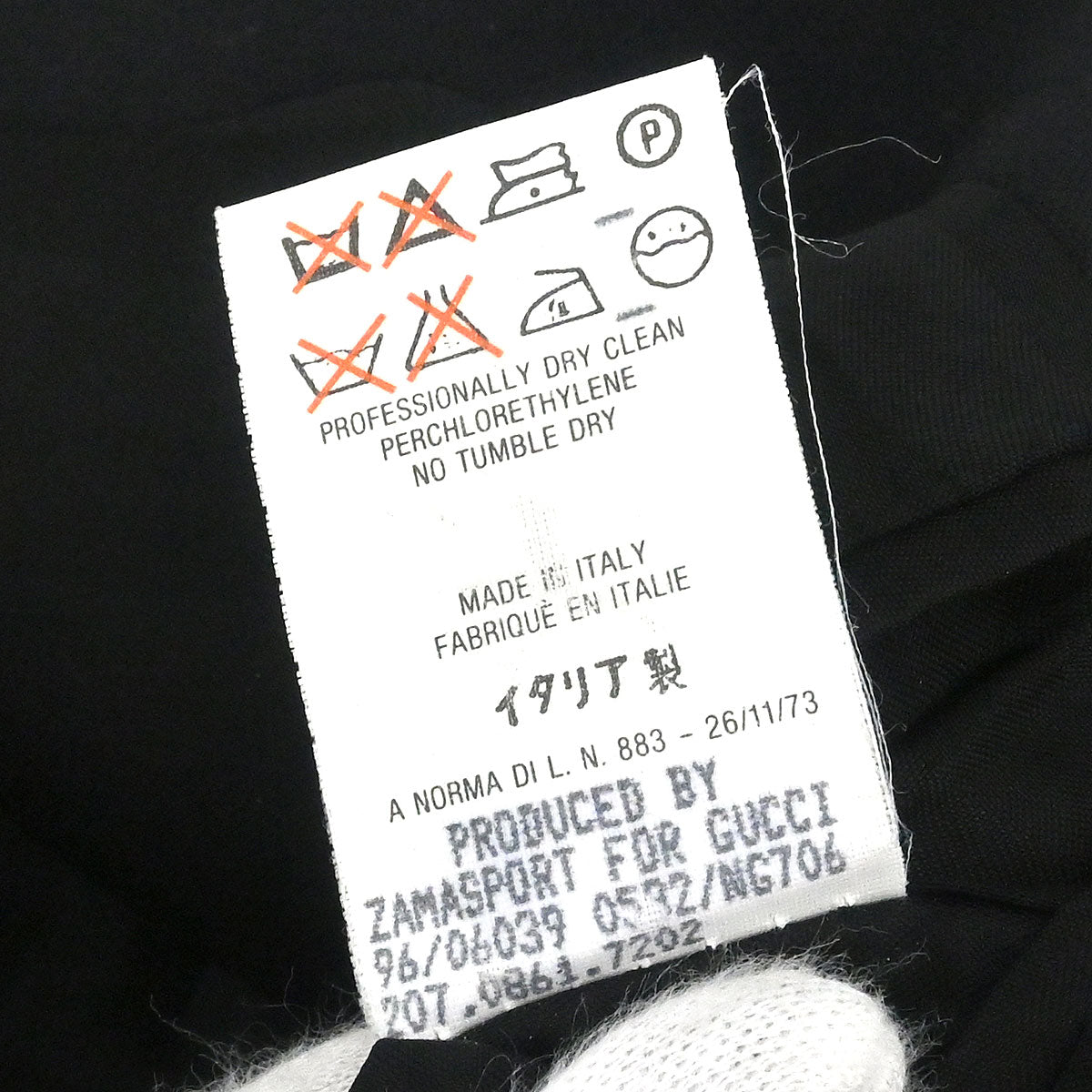 Gucci 1996 Single Breasted Jacket Black #38