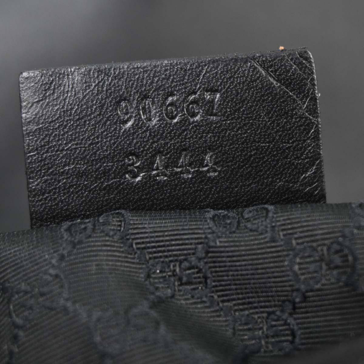 Gucci Black Denim Kandinsky Handbag