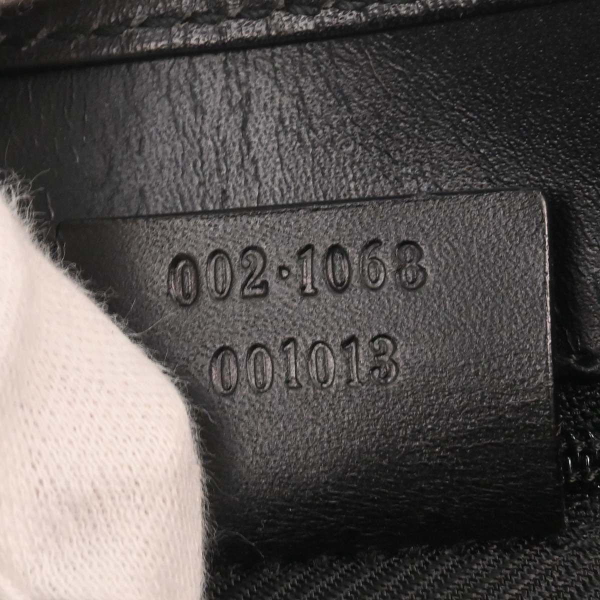 Gucci Black GG Jackie Handbag