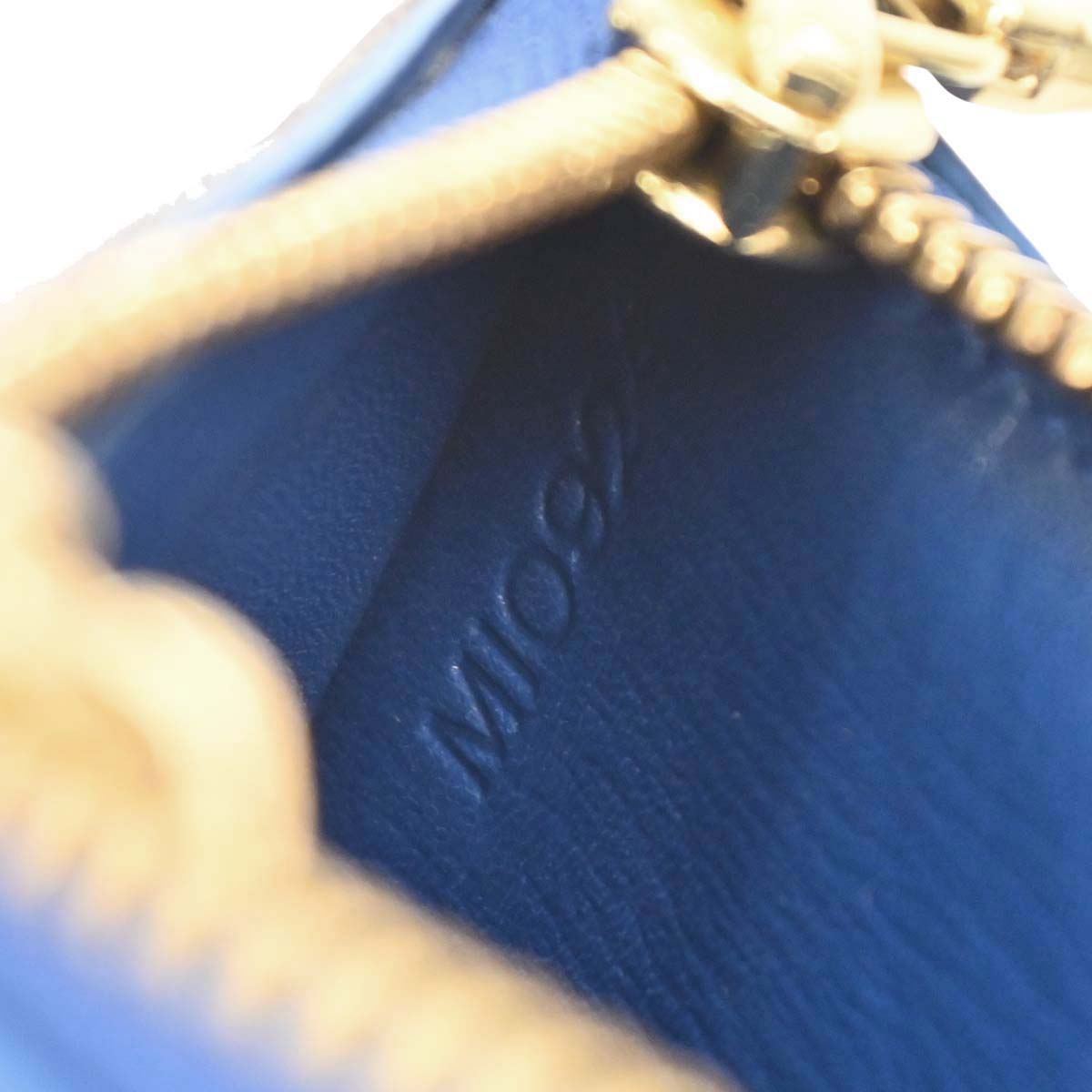 Louis Vuitton Blue Epi Pochette Cles Coin Purse M63805