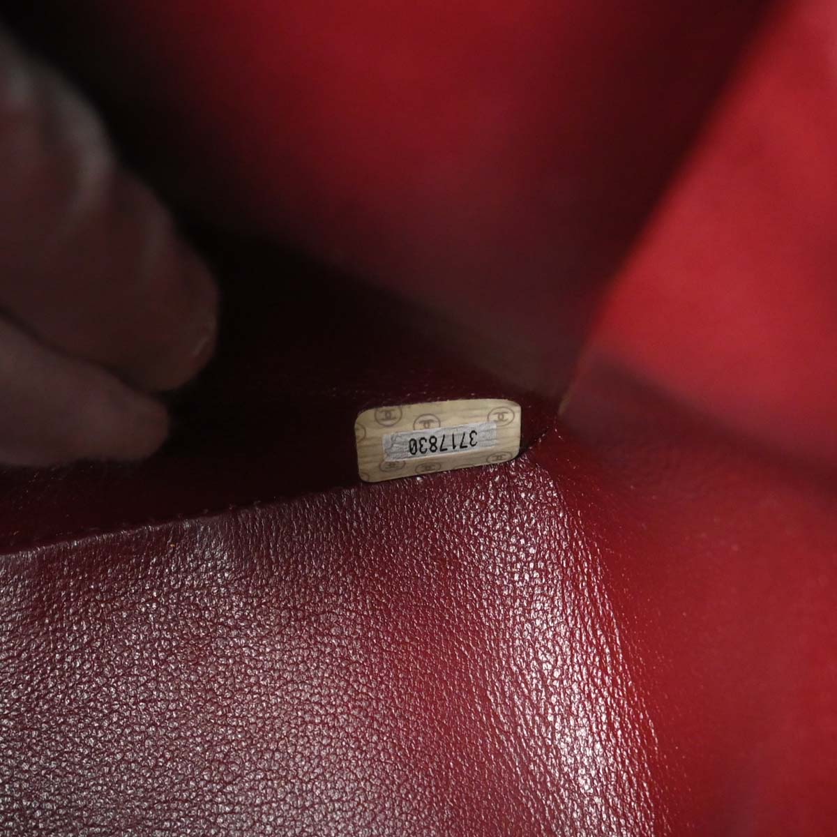 Chanel Black Lambskin Backpack