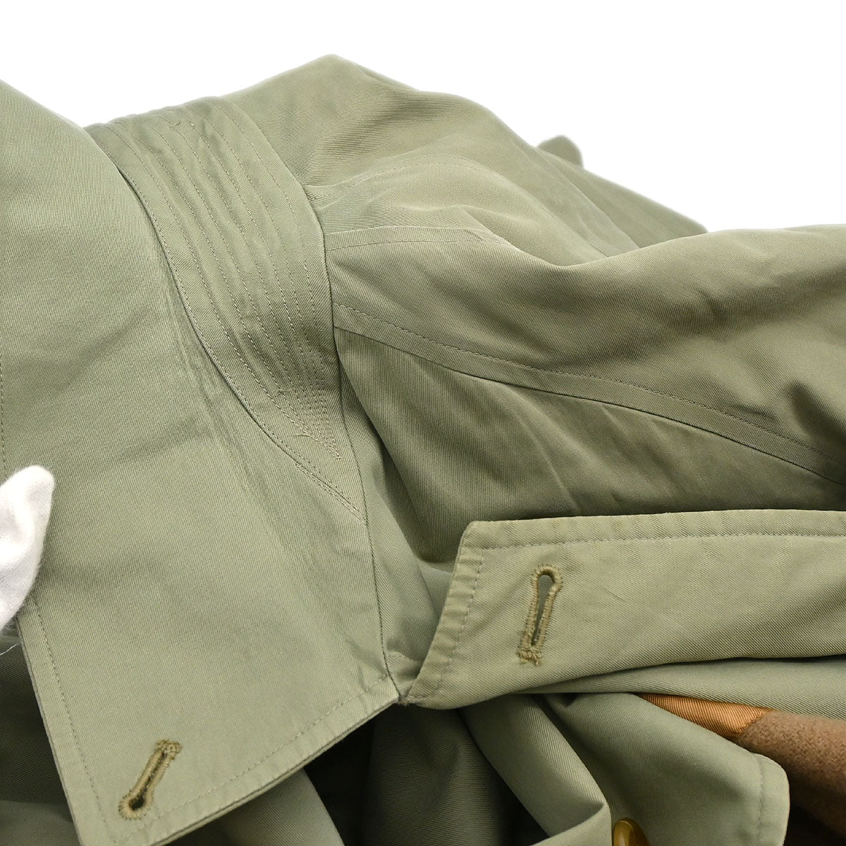 Burberrys Trench Coat Khaki #50