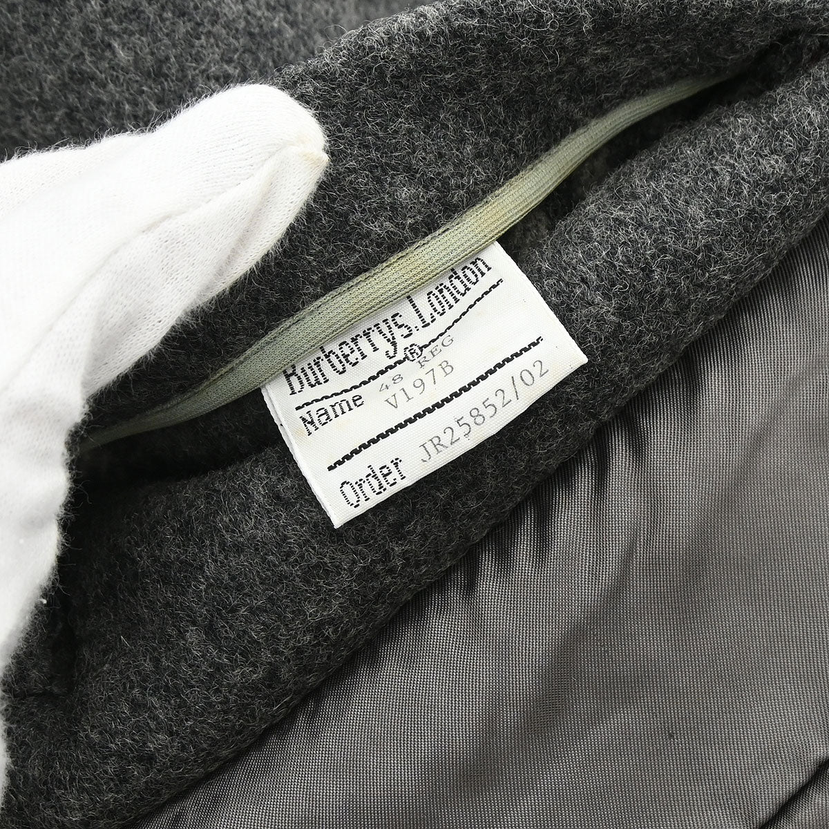 Burberrys Duffel Coat Gray #48