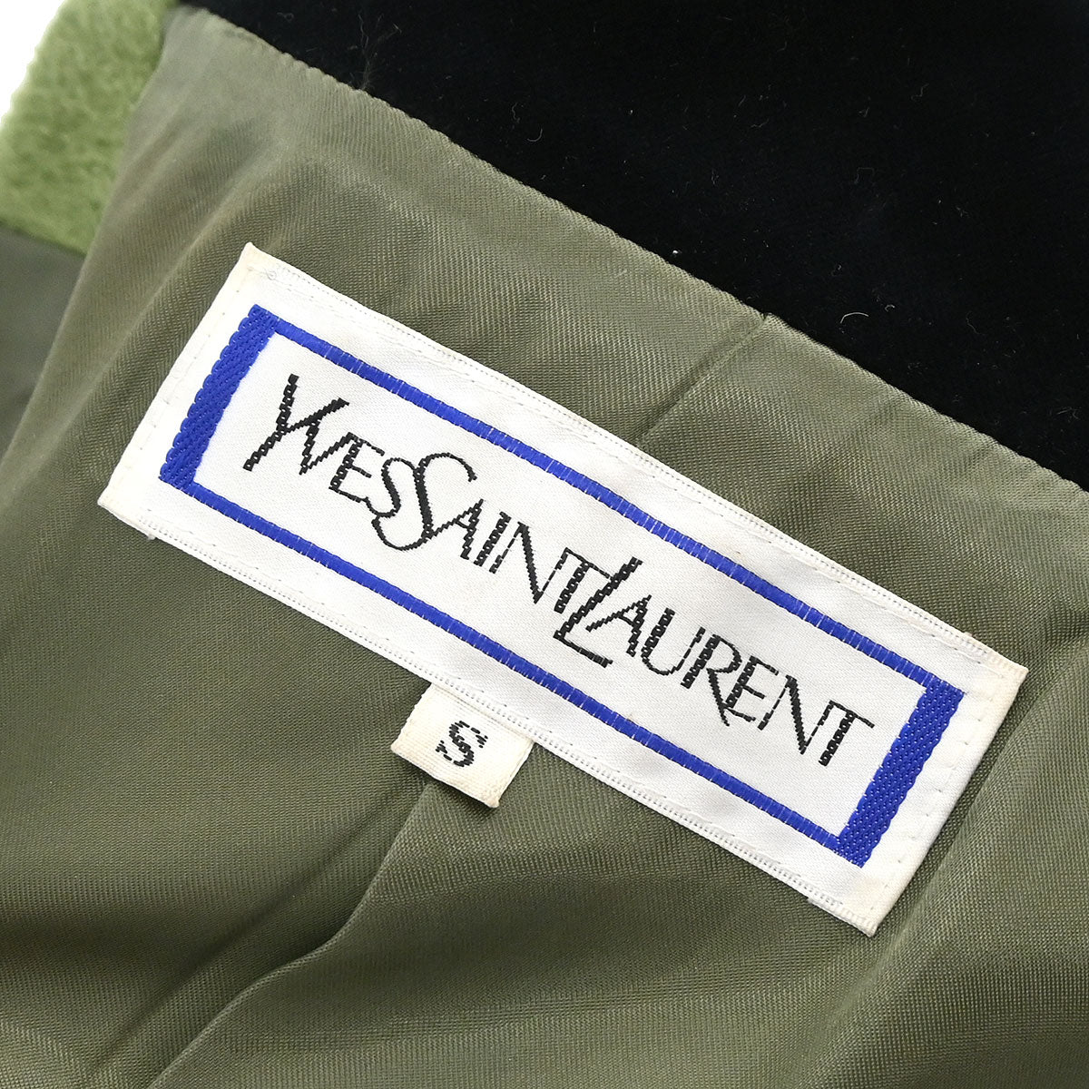 Yves Saint Laurent Coat Green #S