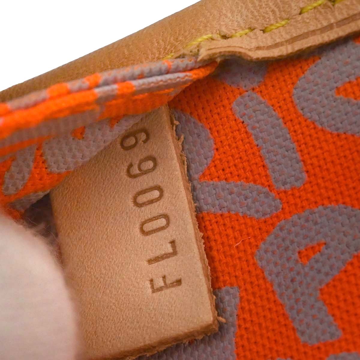 Louis Vuitton Orange Monogram Neverfull GM Tote Bag M93702