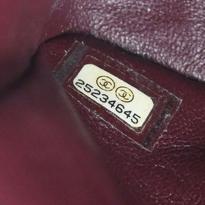 Chanel 2018 Black Caviar Skin Medium Classic Double Flap Shoulder Bag