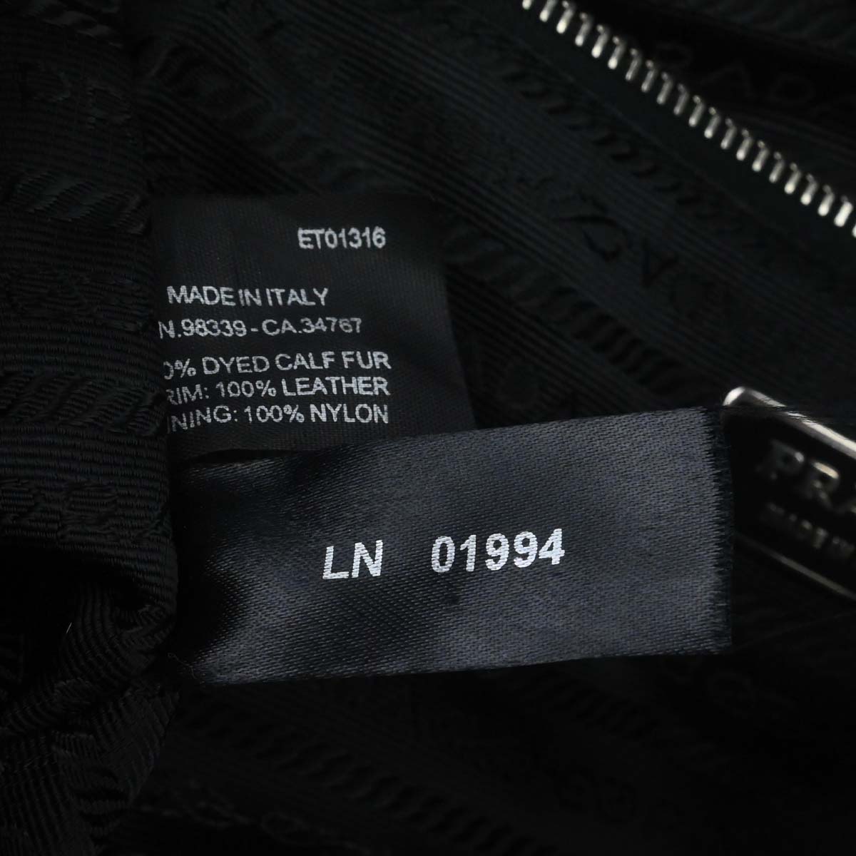 Prada White Pony Hair Handbag