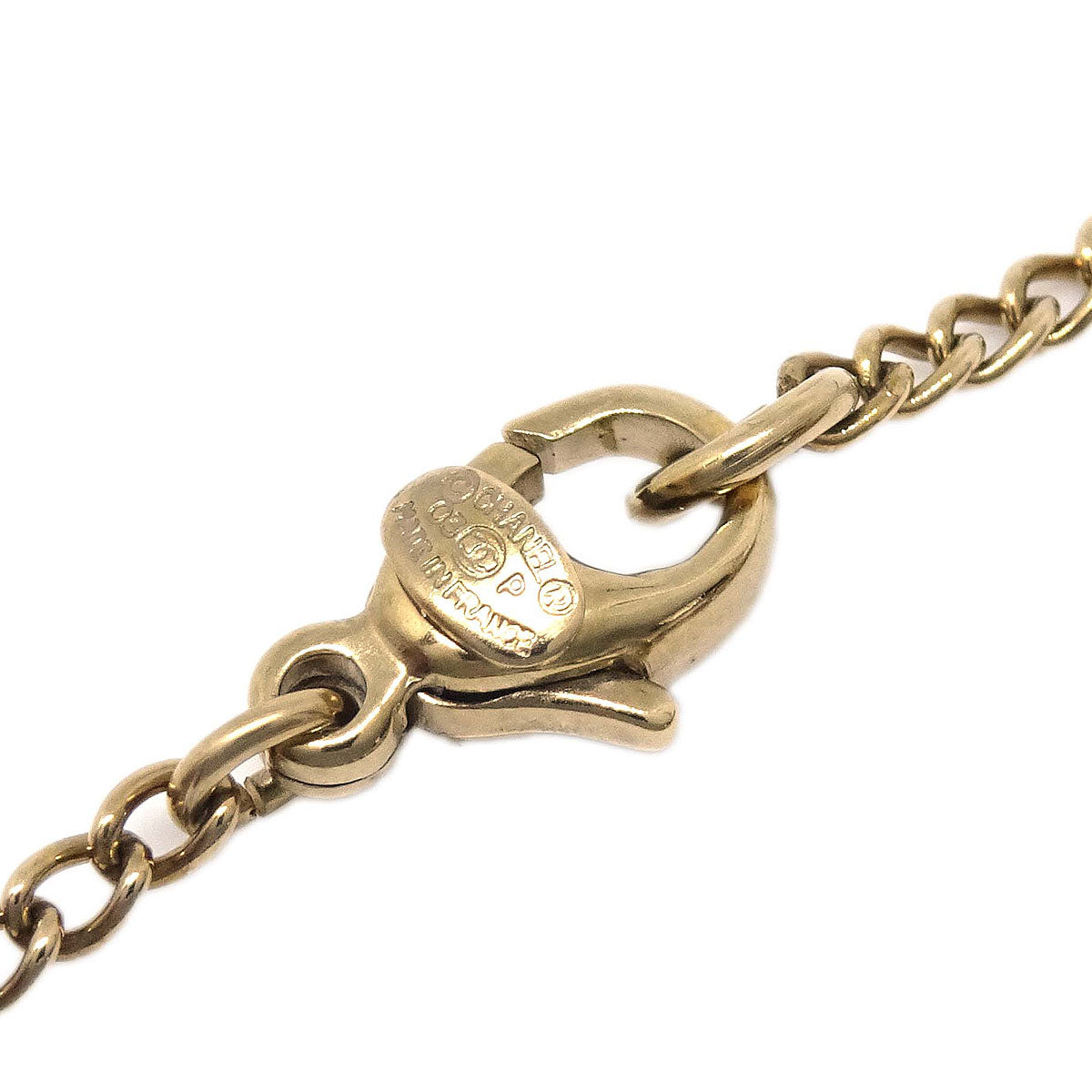 Chanel Gold CC Pendant Necklace 03P