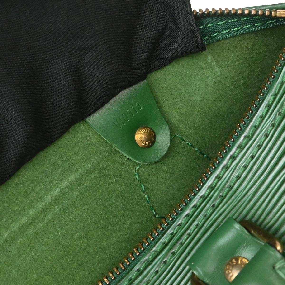 Louis Vuitton 1993 Green Epi Speedy 25 Handbag M43014