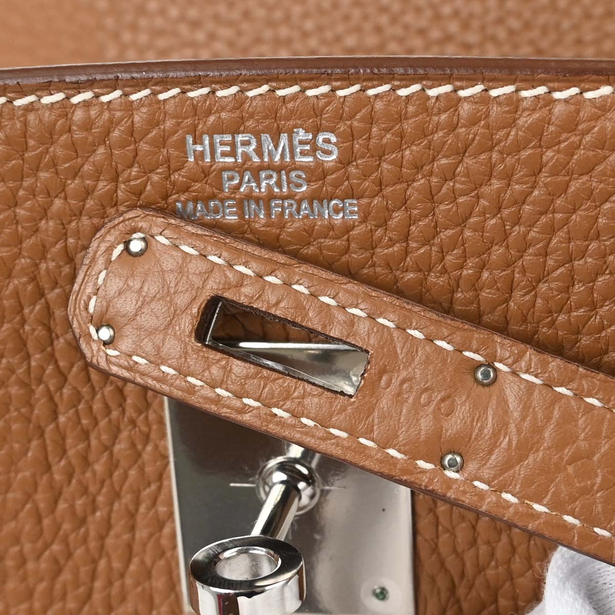 Hermes Gold Togo Birkin 35 Handbag