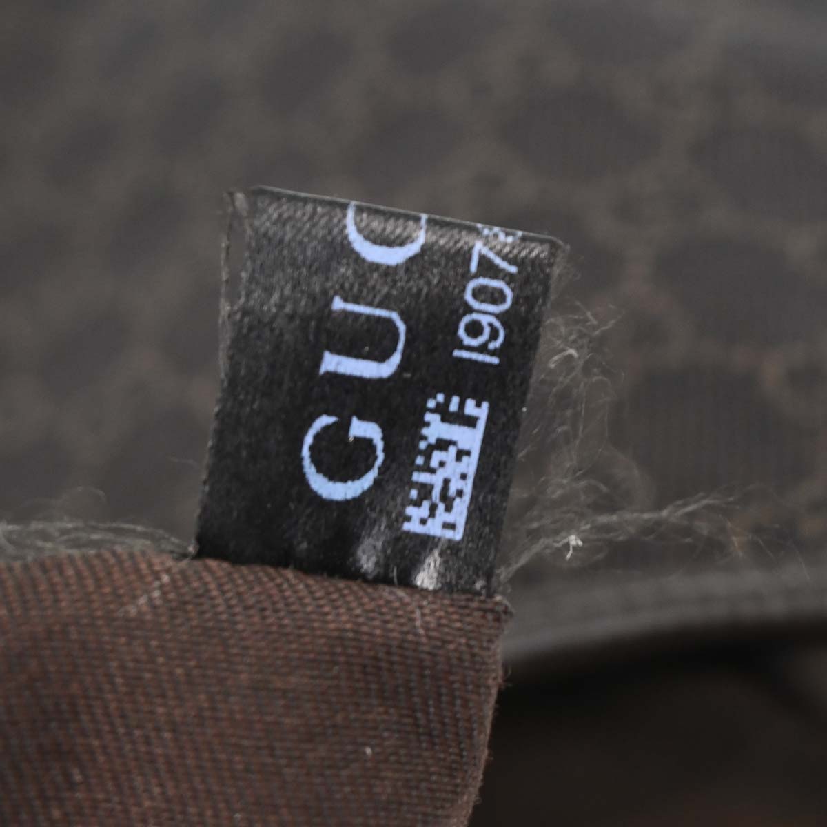 Gucci Brown Canvas GG Abbey D Ring Hobo Handbag