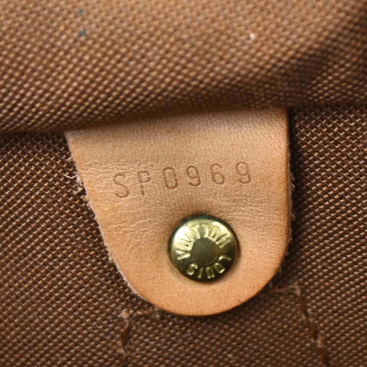 Louis Vuitton 1999 Monogram Speedy 25 Handbag M41528
