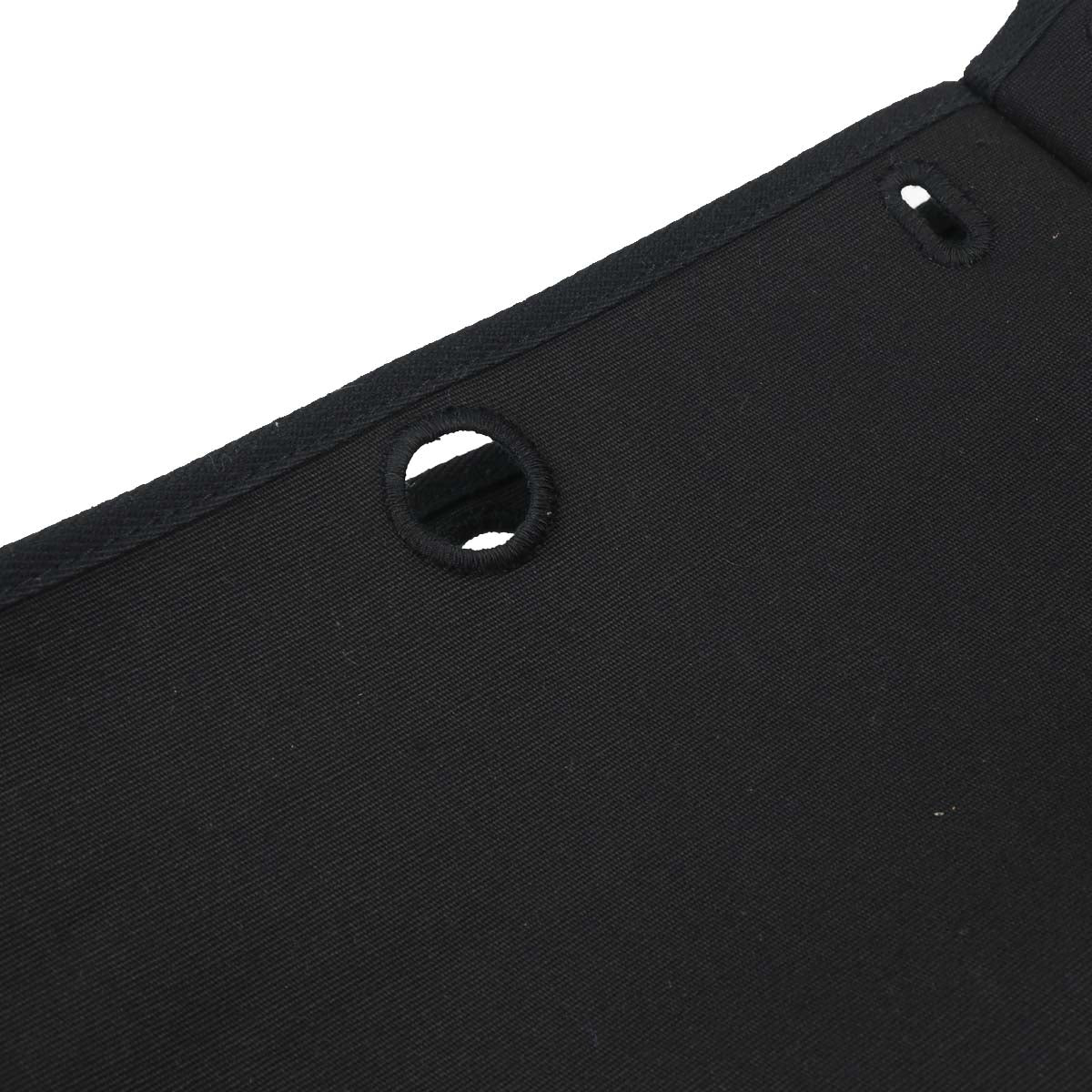 Hermes Black Natural Toile Officier GM Herbag Mini 2 in 1 Clutch Bag