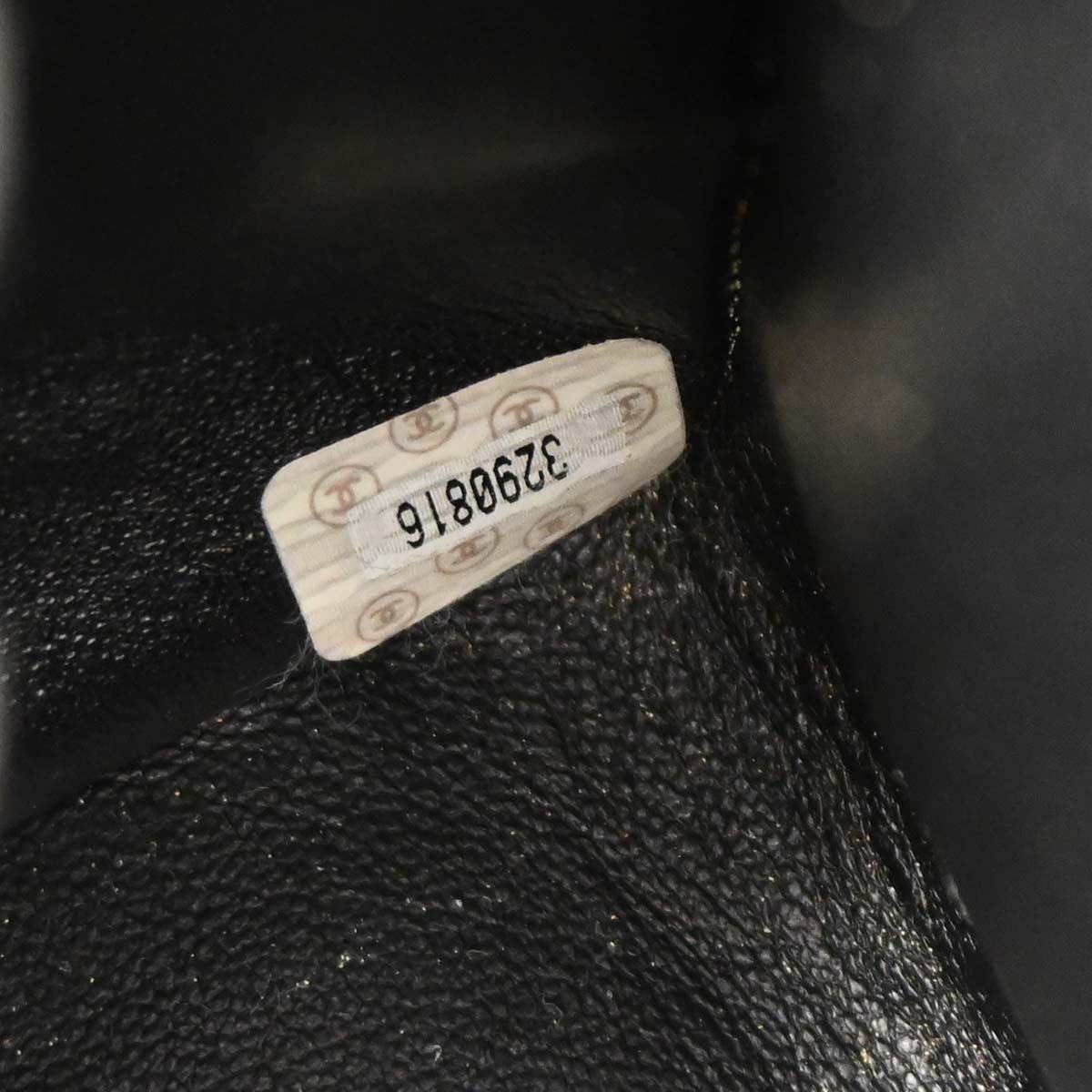 Chanel 1994-1996 Black Caviar Skin Shoulder Tote Bag