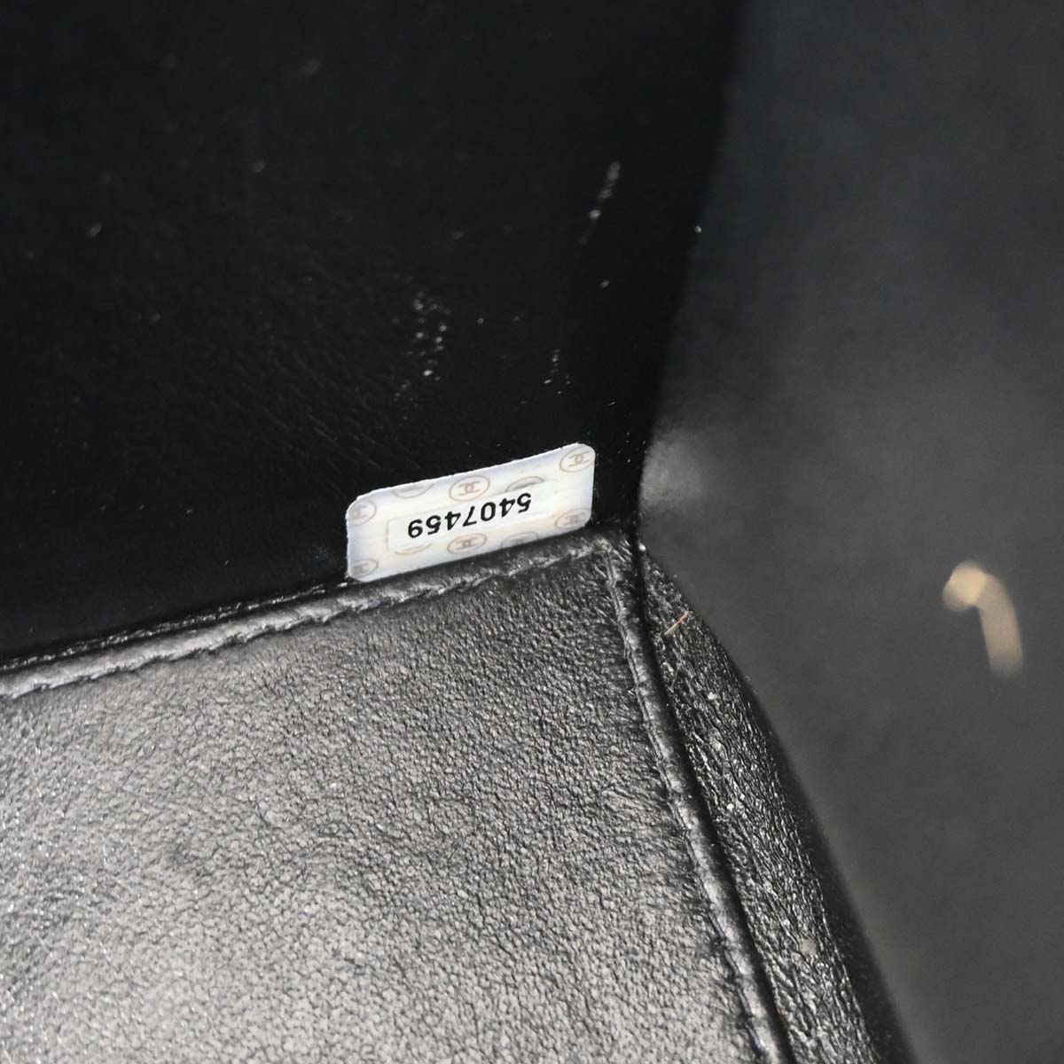 Chanel Black Caviar Skin Shoulder Bag