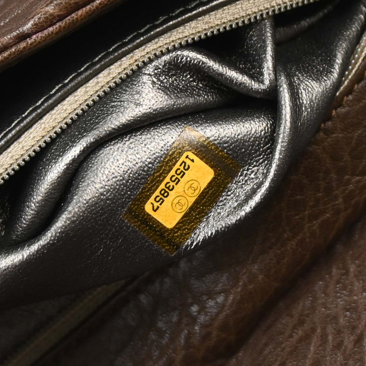 Chanel 2008-2009 Brown Calfskin Handbag