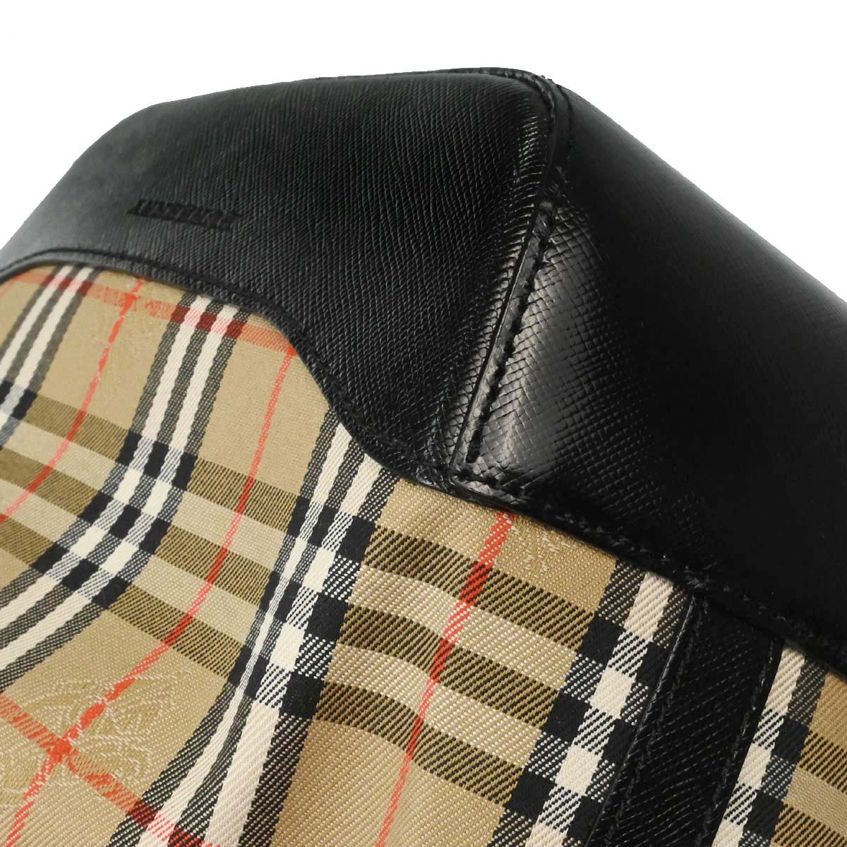 Burberry Beige Black House Check Handbag