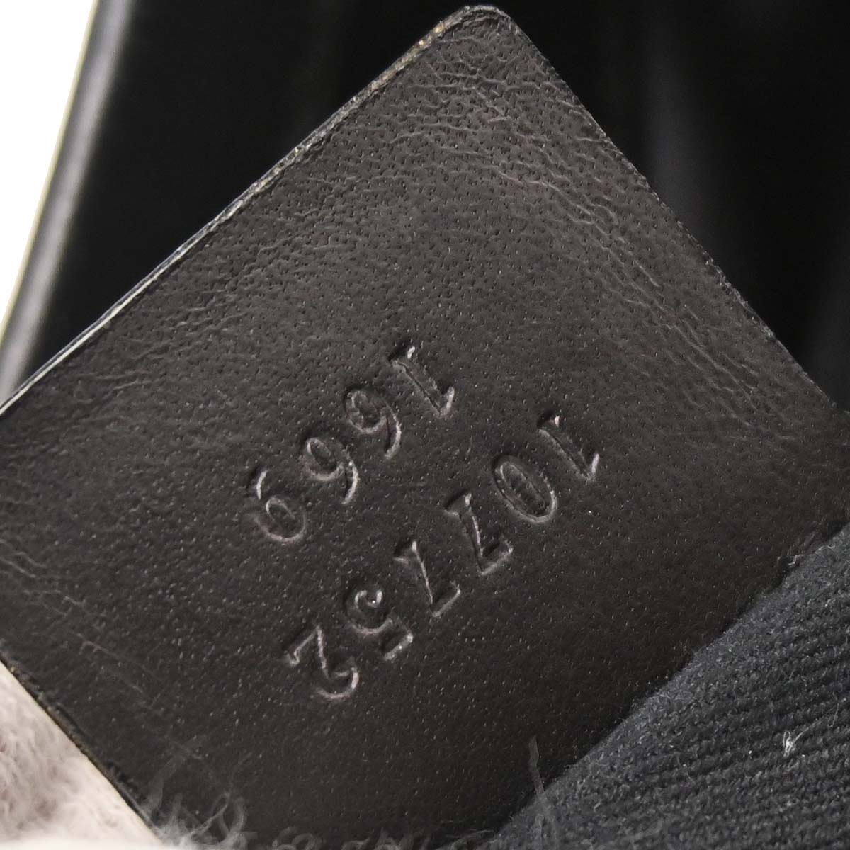 Gucci Black GG Canvas Handbag