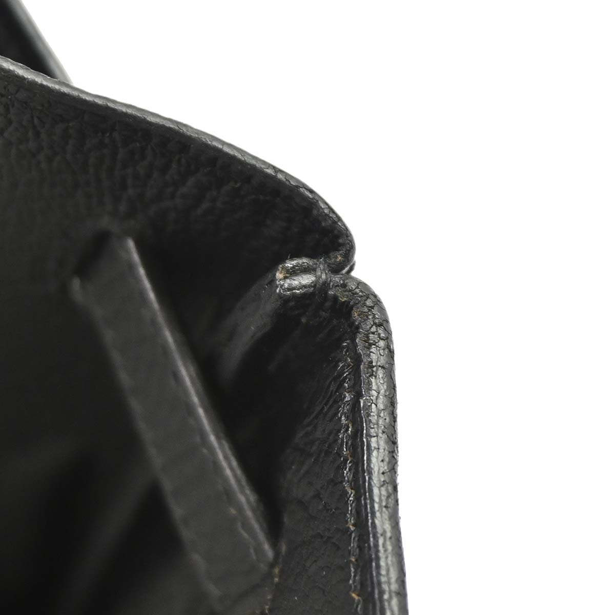 Hermes Black Ardennes Birkin 40 Handbag
