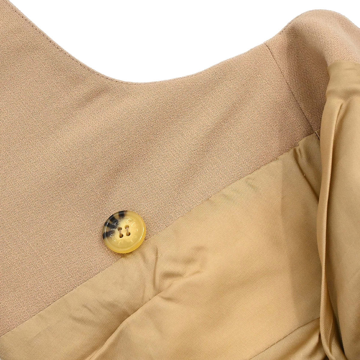Gucci Setup Suit Jacket Skirt Beige #44