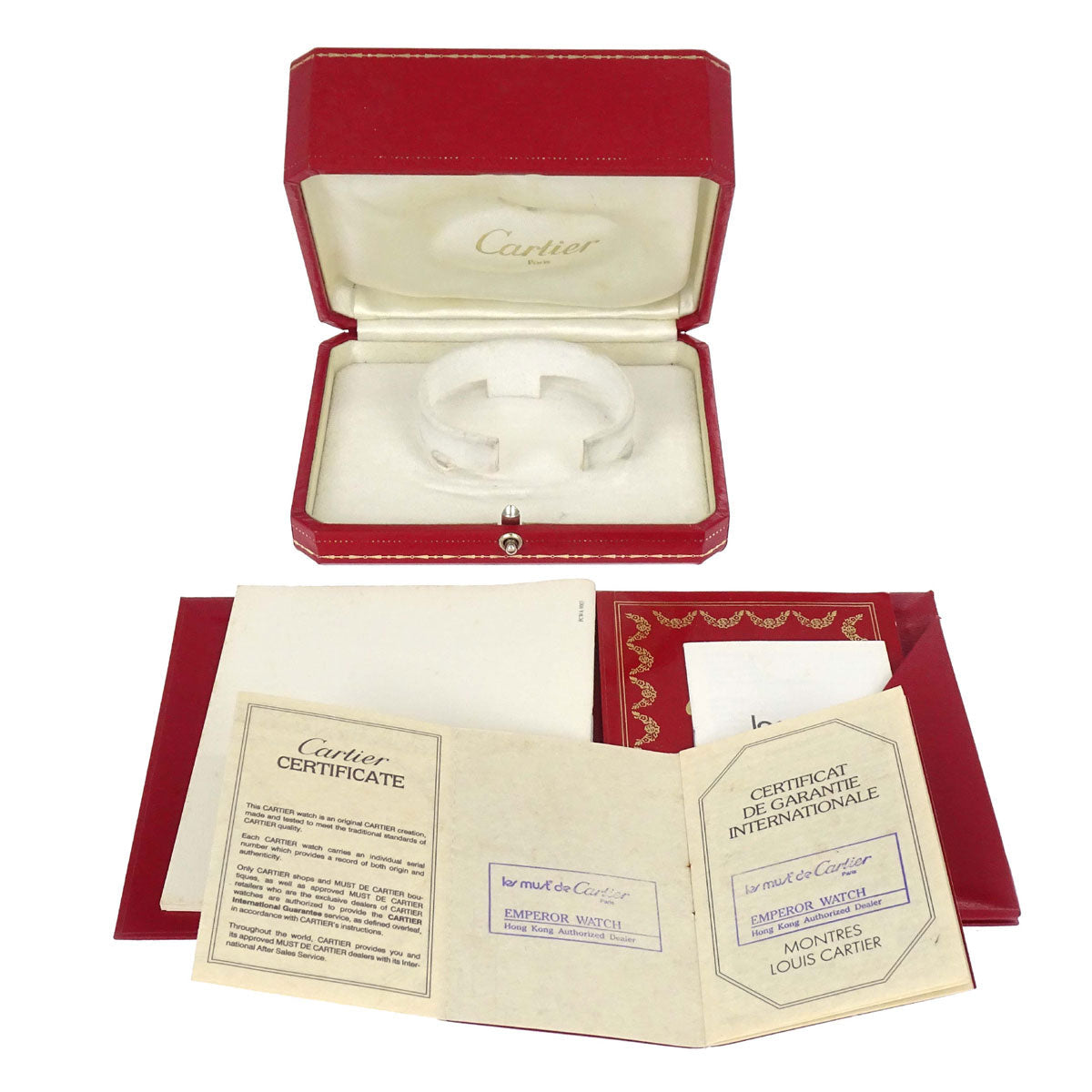 Cartier Panthere Vendome SM 1-Row 24mm Ref.1057920 Quartz Watch