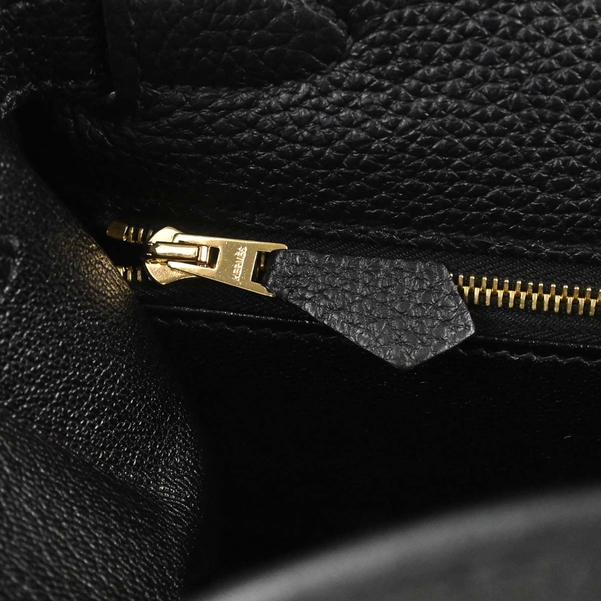 Hermes Black Togo Kelly 28 Retourne 2way Shoulder Handbag