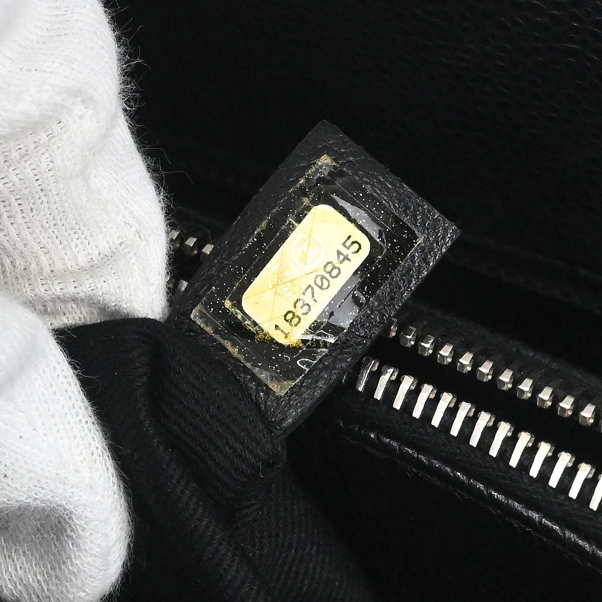 Chanel Black Caviar Skin Timeless CC Chain Tote Bag