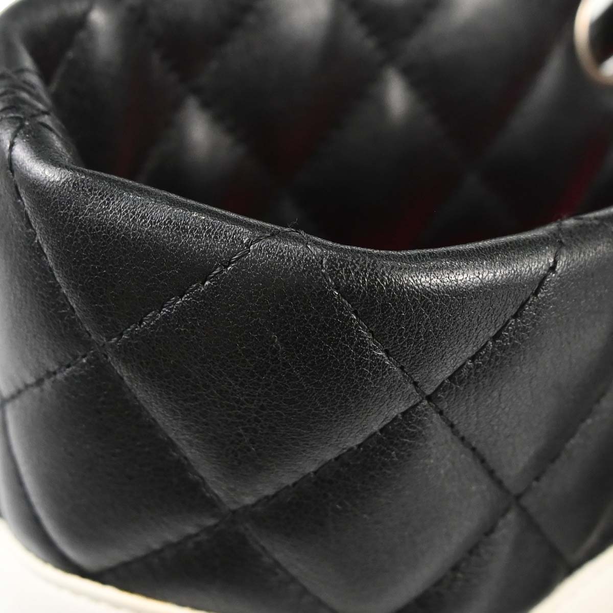 Chanel 2005-2006 Black Calfskin Cambon Ligne Tote Handbag