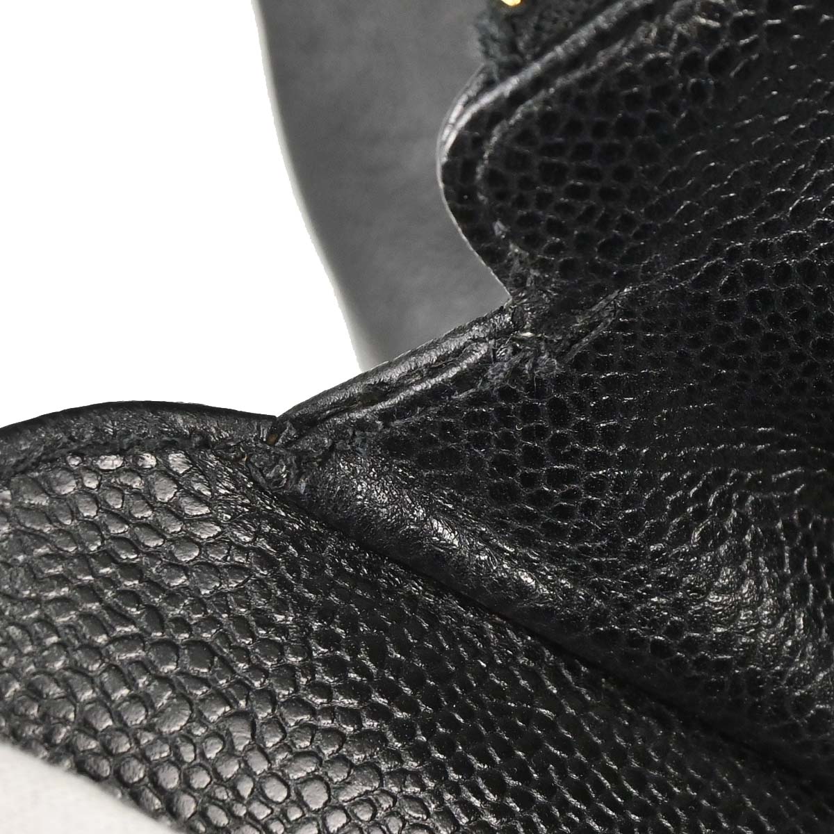 Chanel 1996-1997 Black Caviar Skin Supermodel Tote Shoulder Bag