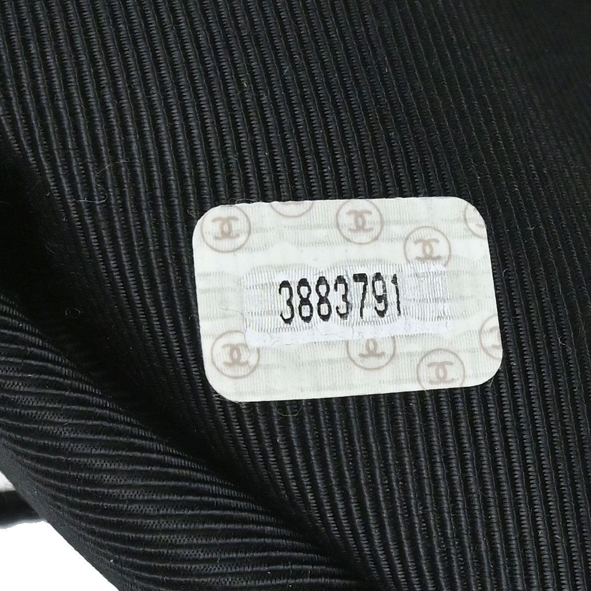 Chanel 1994-1996 Black Caviar Skin Triple CC Backpack