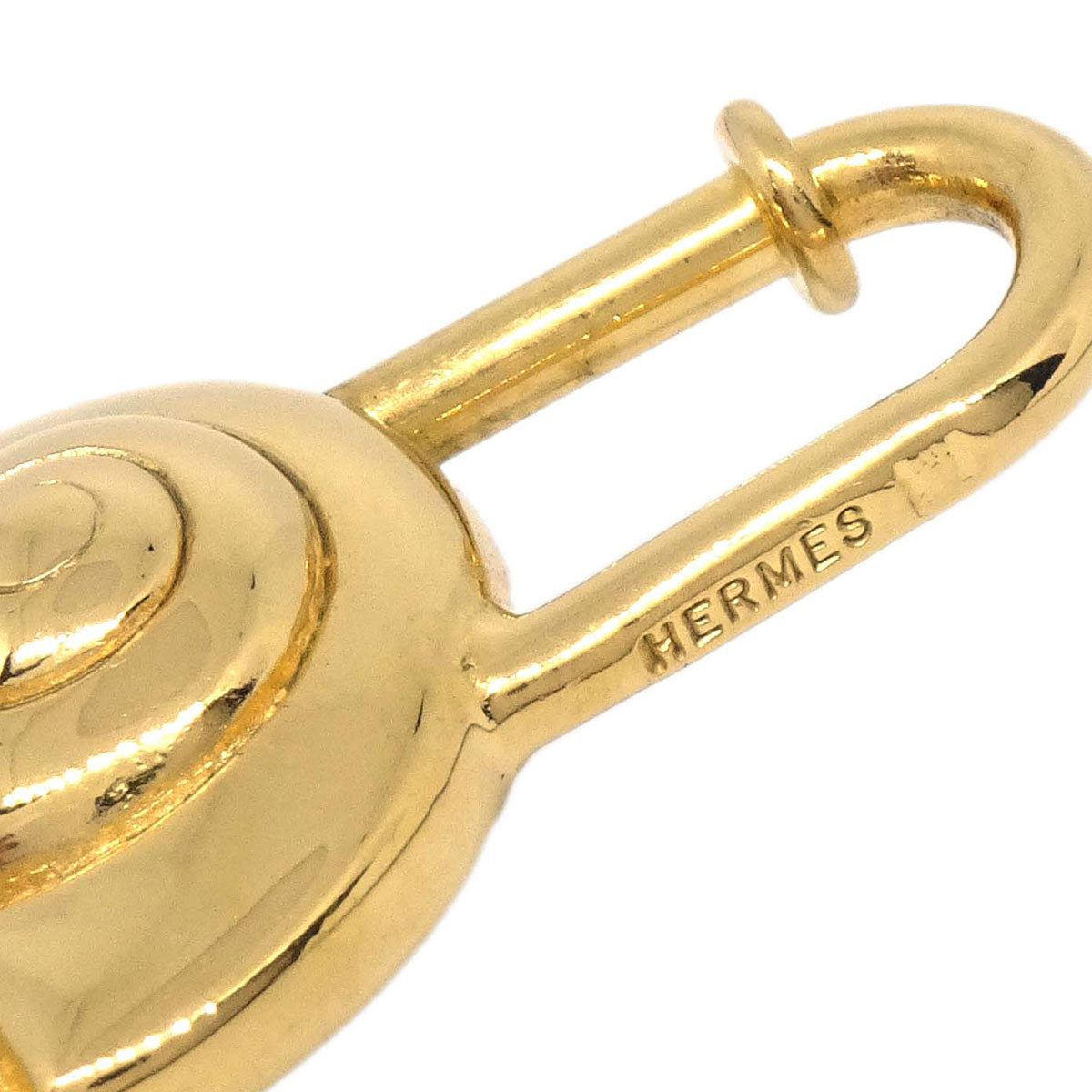 Hermes Snail 1995 Annee De la Route Cadena Gold Small Good