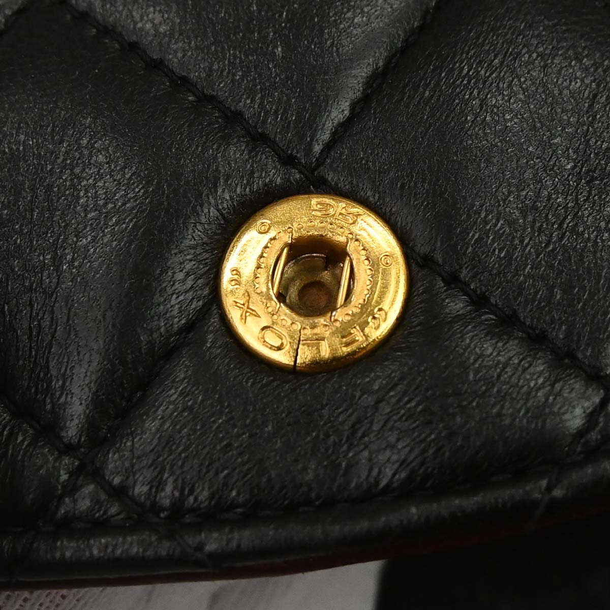Chanel Black Lambskin Small Classic Double Flap Shoulder Bag