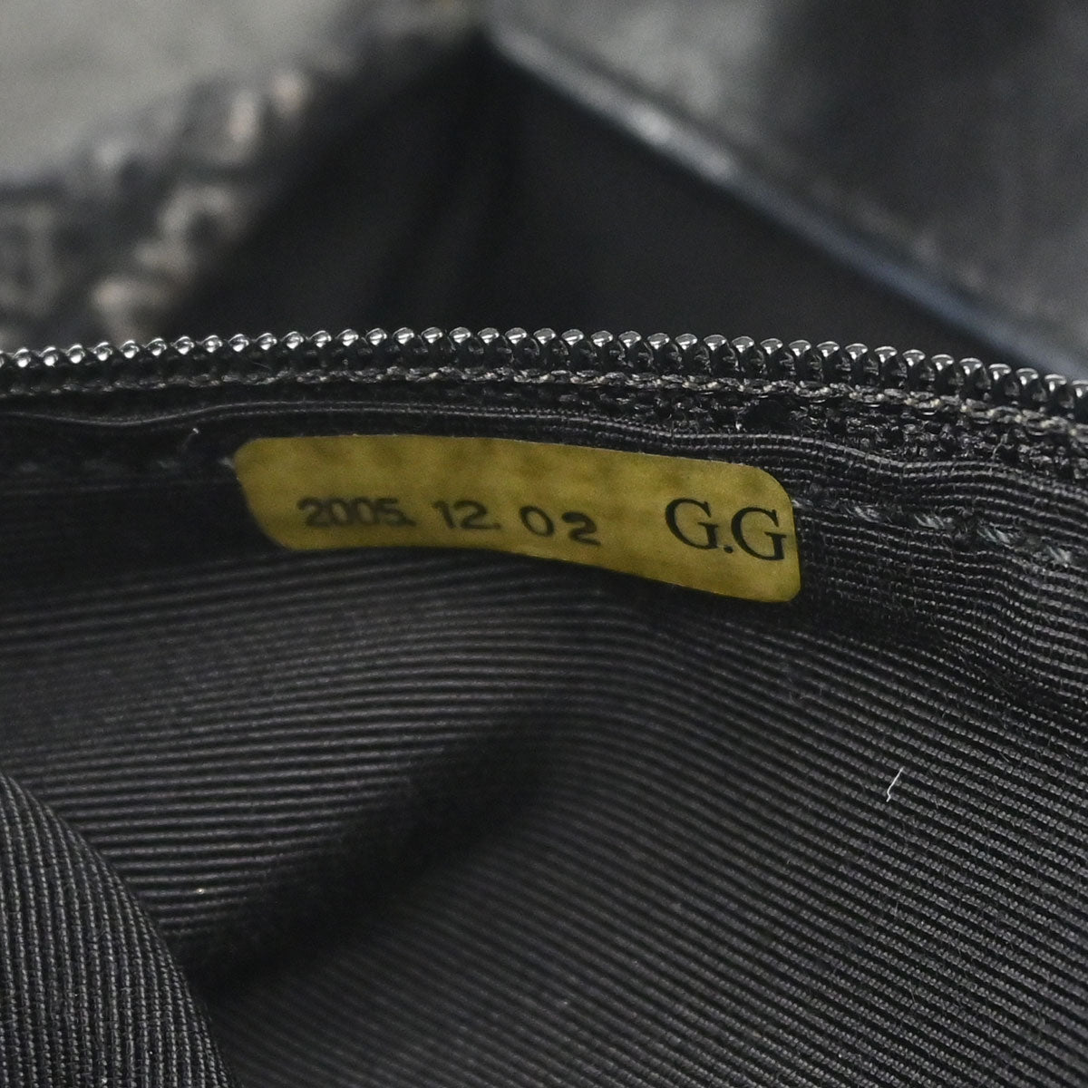 Chanel 2005-2006 Gray Tweed Check Handbag