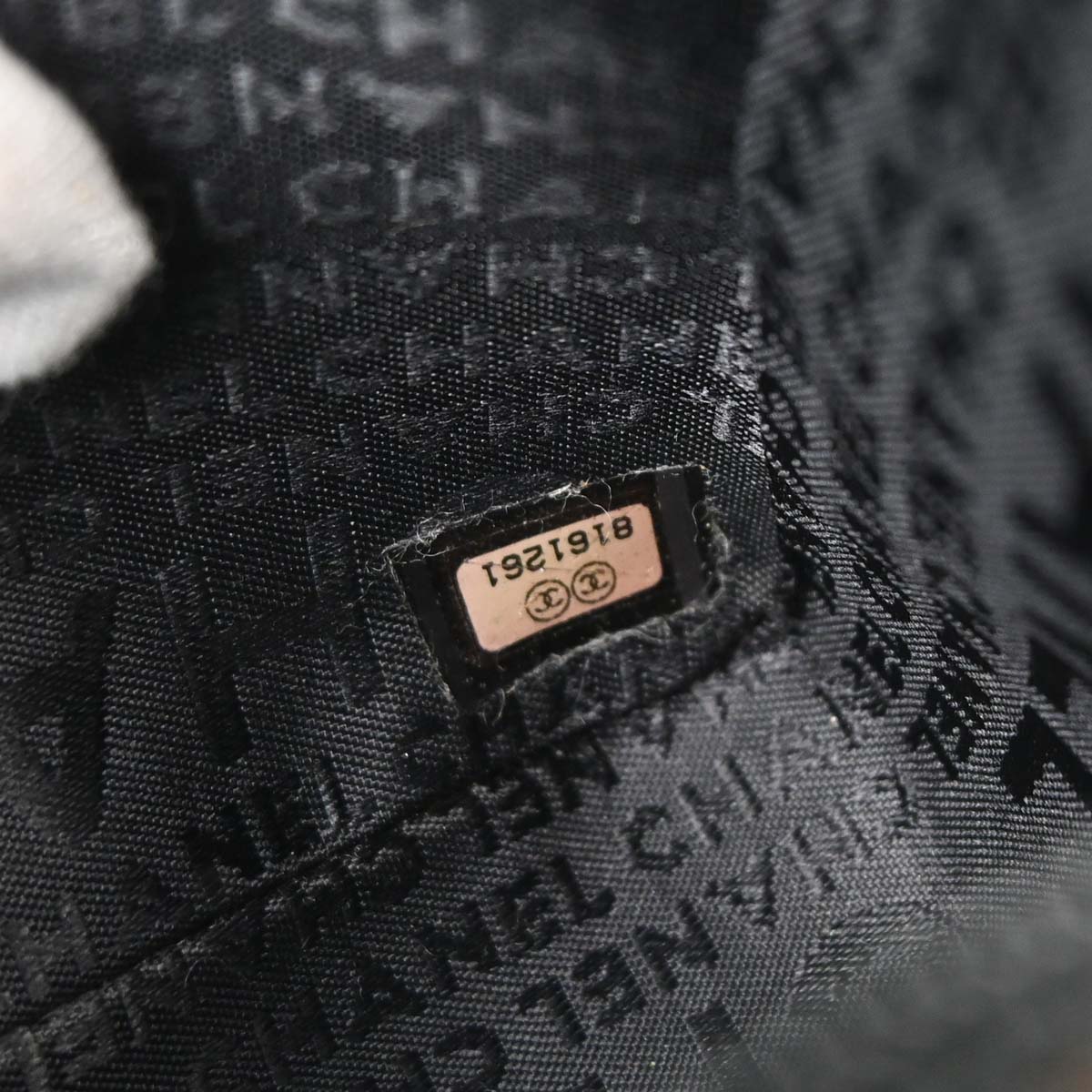 Chanel 2003-2004 Brown Calfskin Graffiti Handbag