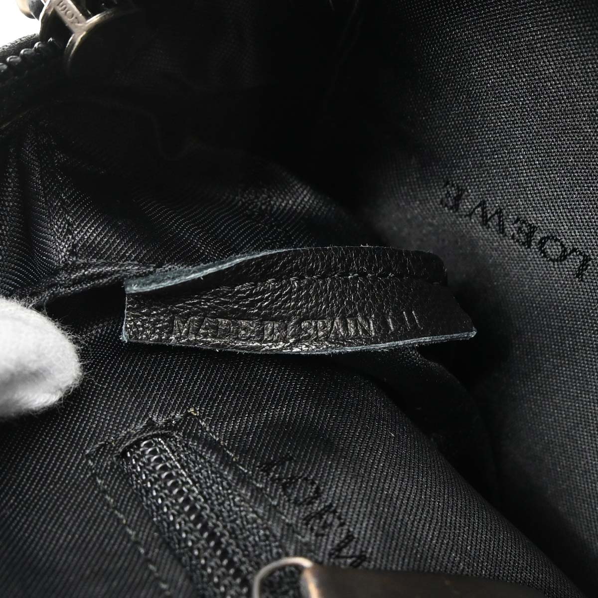 Loewe Black Lambskin 2way Shoulder Handbag