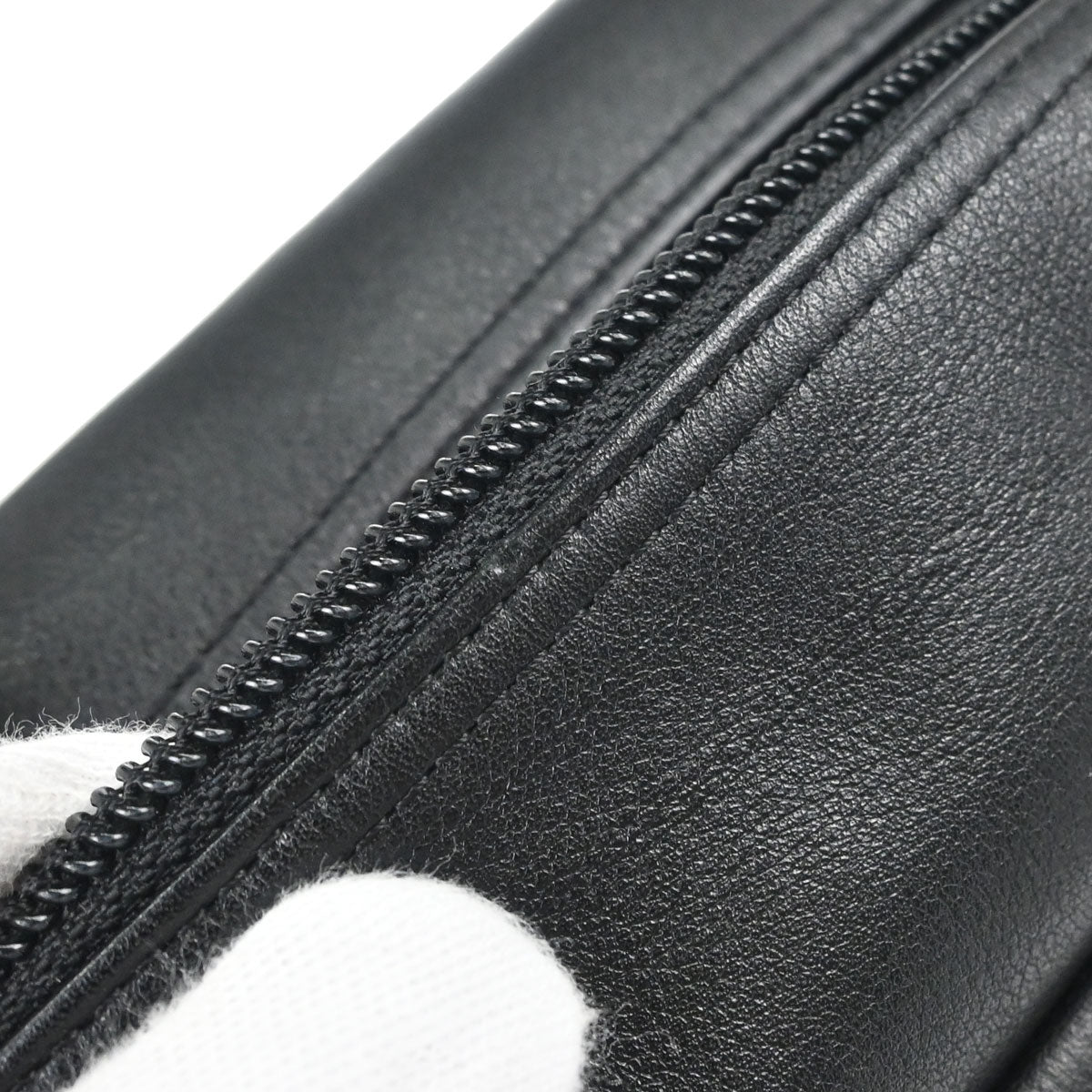 Chanel 2005-2006 Black Calfskin Cambon Ligne Bowling Bag 27