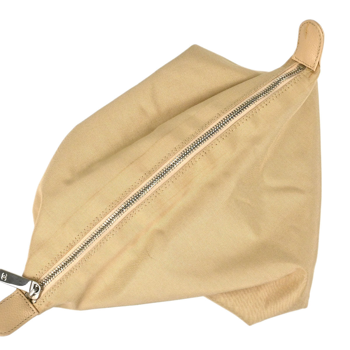 Chanel Beige Calfskin Executive Cerf 2way Shoulder Tote Bag