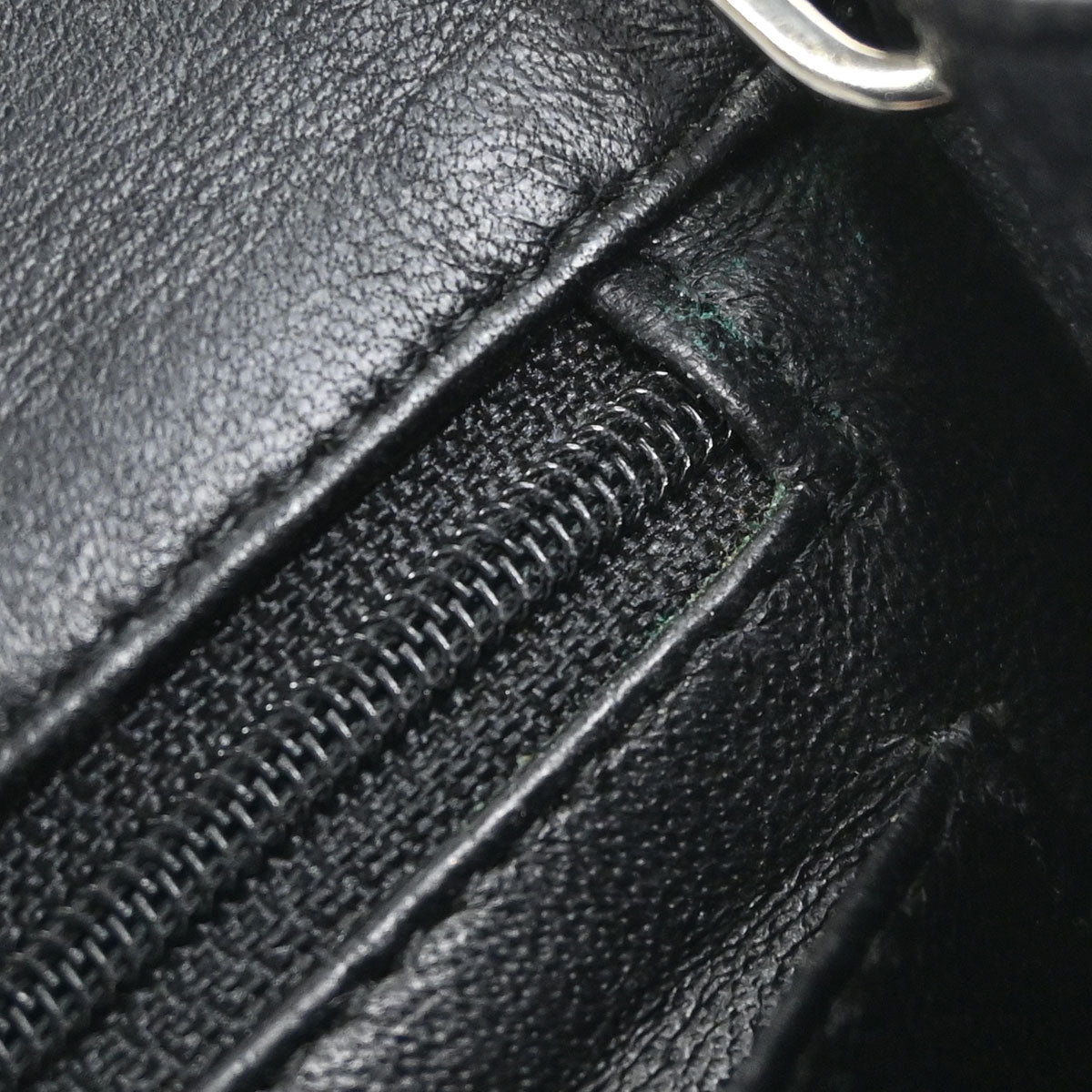 Chanel Black Lambskin Mini Classic Square Flap Shoulder Bag 17