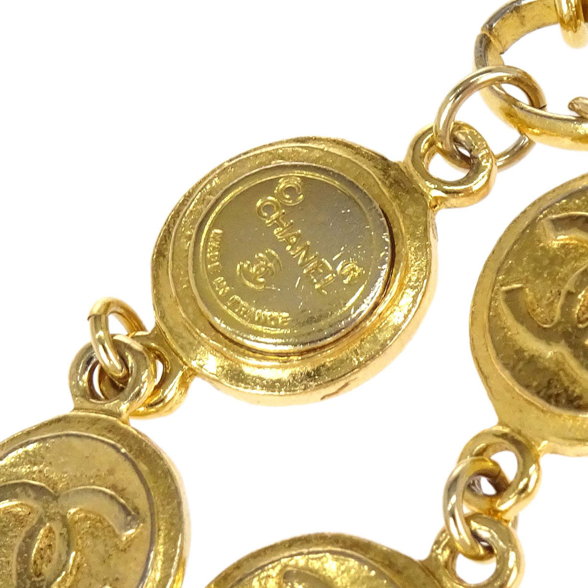 Chanel Gold Chain CC Medallion Bracelet Accessories