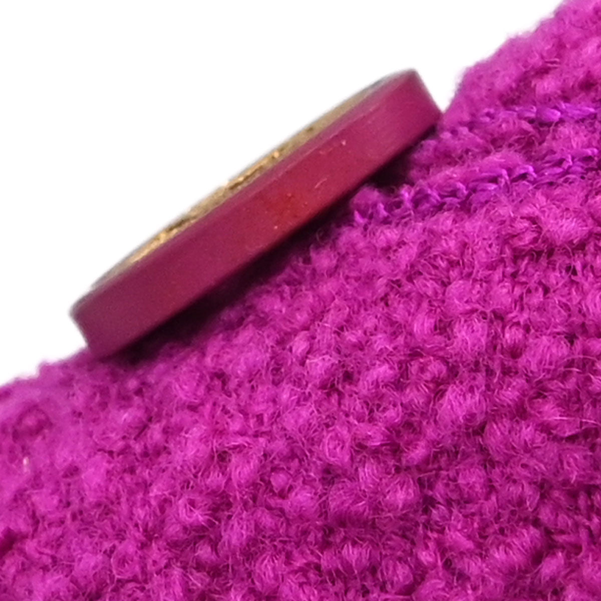 Chanel Collarless Tweed Jacket Pink #38