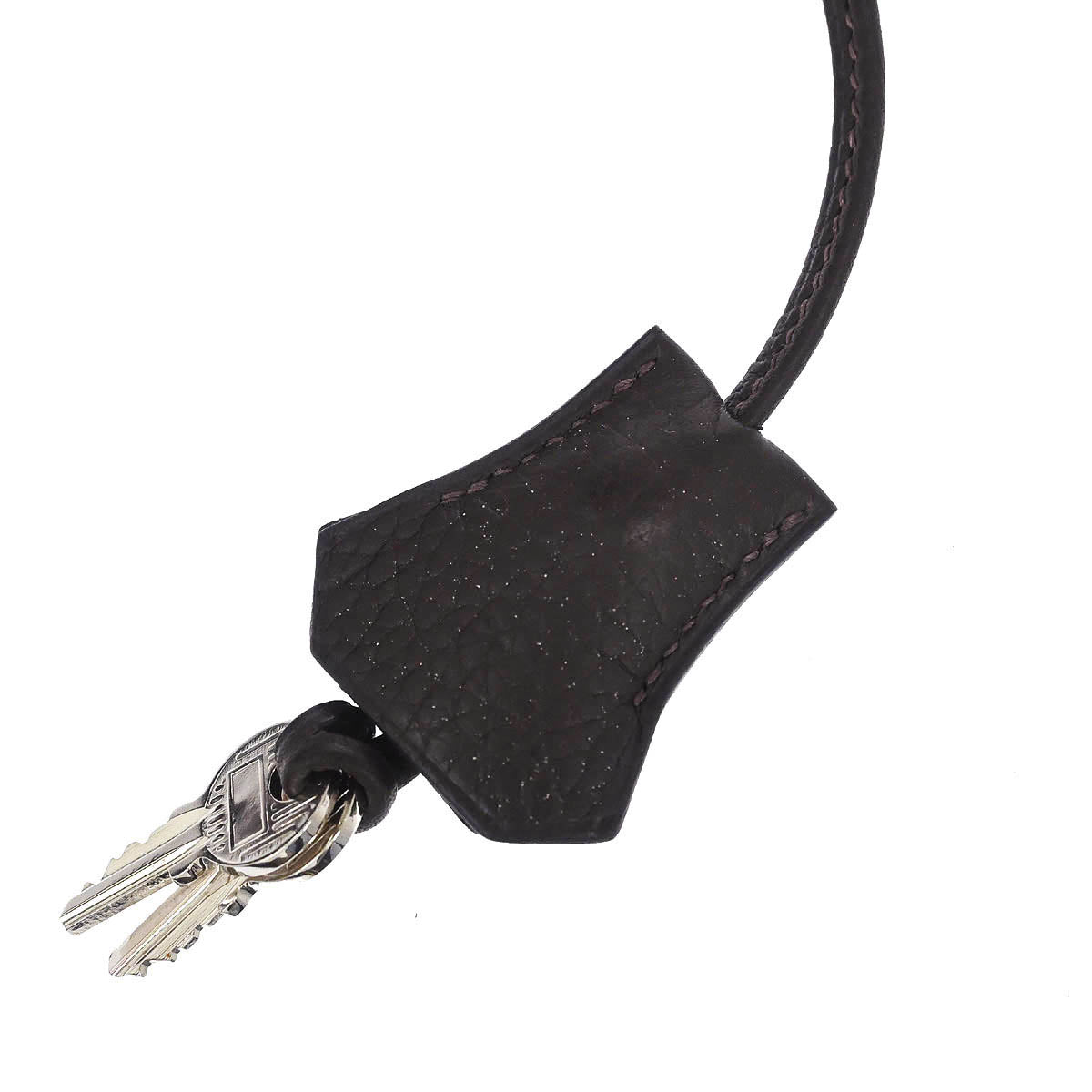 Hermes Ebene Taurillon Clemence Birkin 35 Handbag