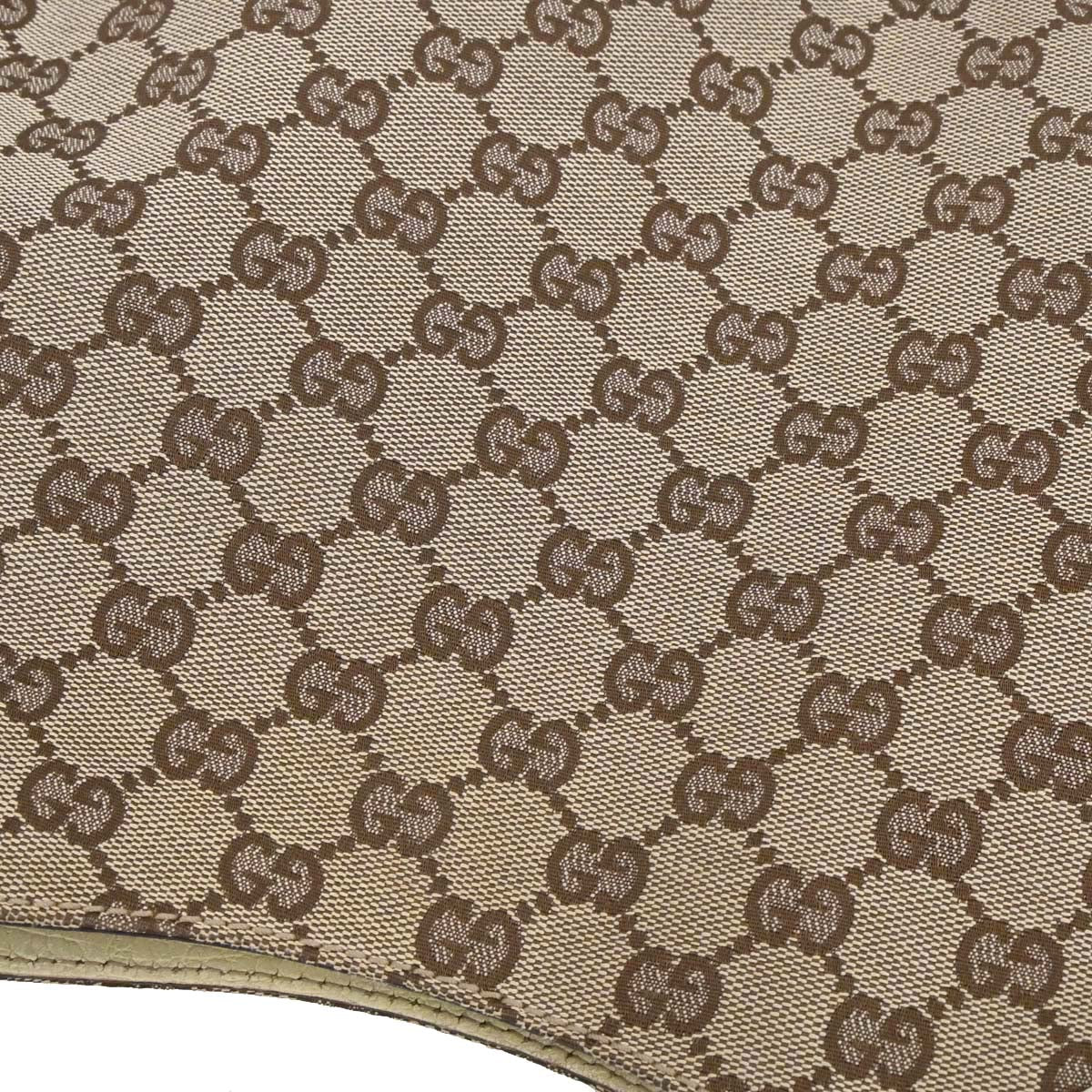 Gucci Beige GG Horsebit Handbag