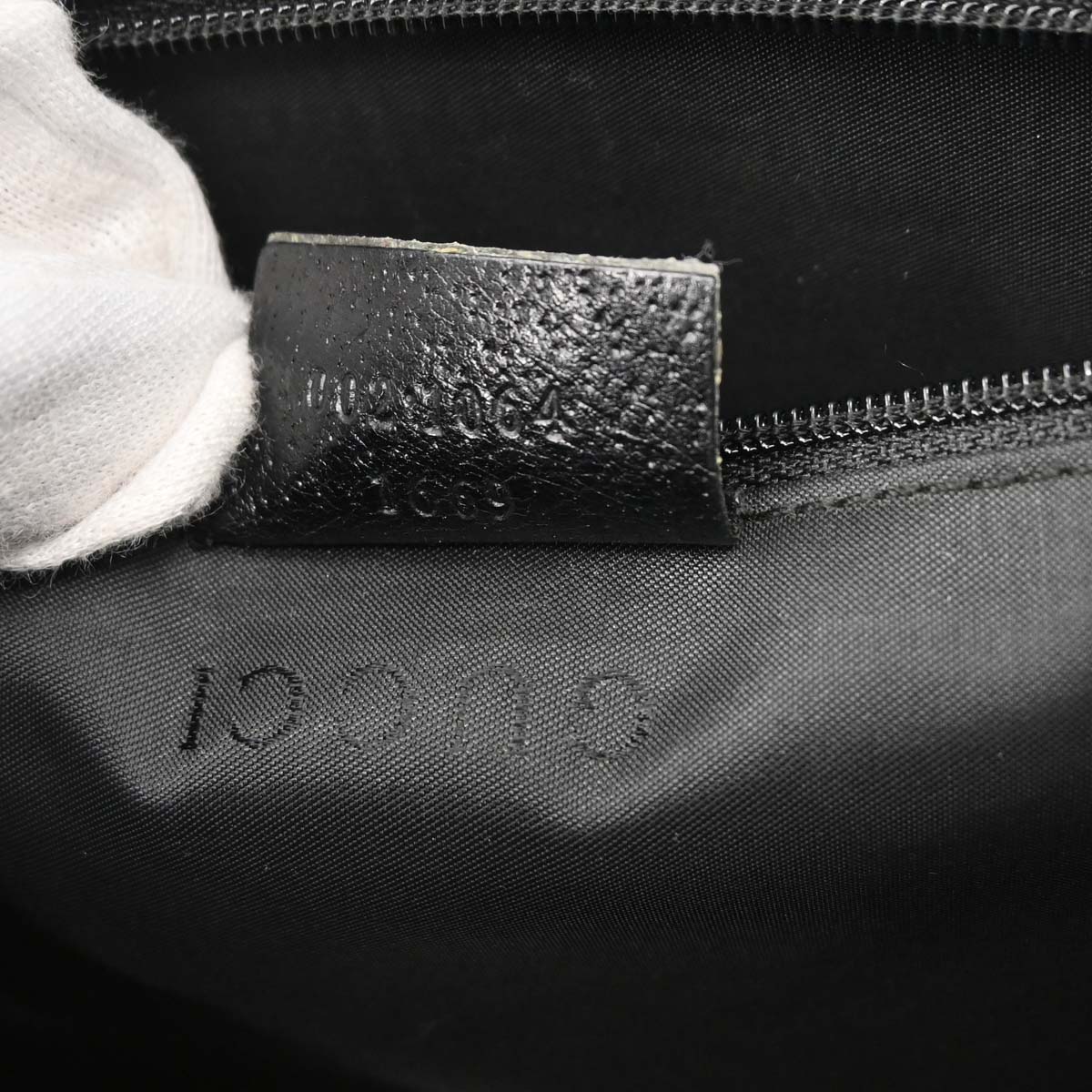 Gucci Black Pig skin Jackie Tote Handbag